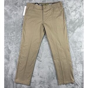 Lee Extreme Motion MVP Straight Fit‎ Comfort Pants Brown Tan Mens 38X34 NWT